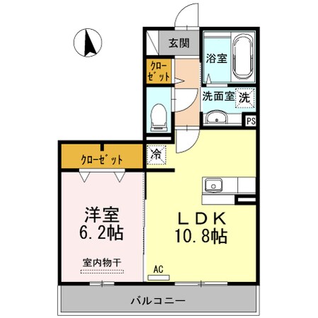 スリー・スター Ⅴ号館 Ｂの物件間取画像